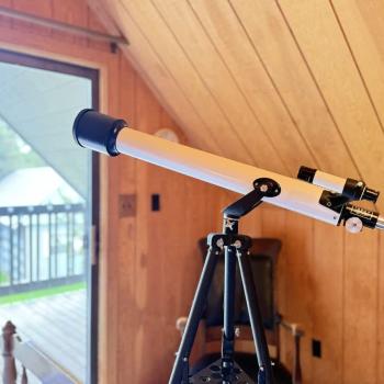 Telescope for watching the sky at night.