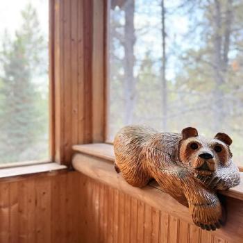 View from the top level.