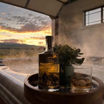 Relax and unwind in the luxury hot tub while taking in the stunning sunset views. The perfect way to end your day.
