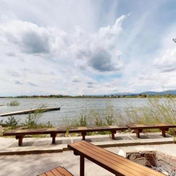 Boat launch is located nearby the cabin.