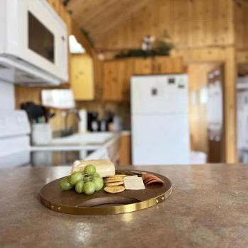 Perfect kitchen for a home cooked meal during your stay.