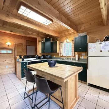 Open concept kitchen