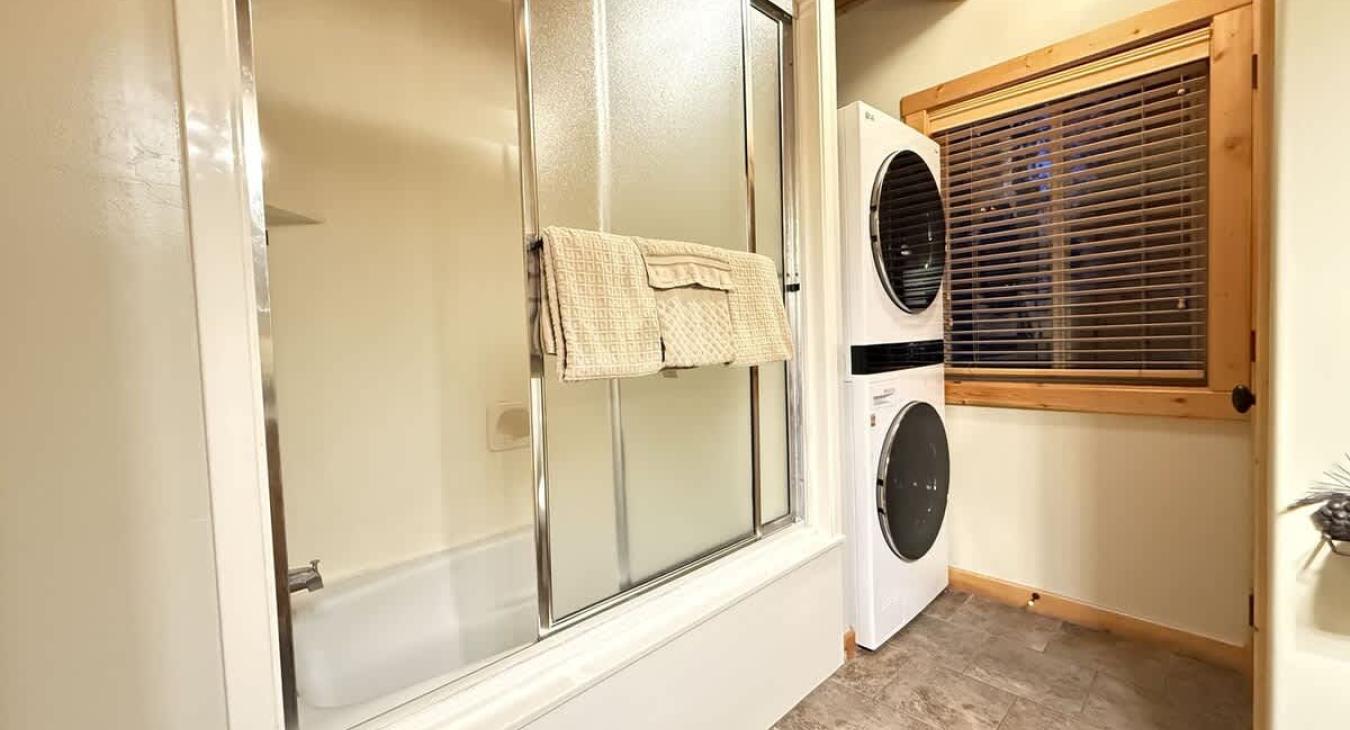 Clean fresh towels are provided.