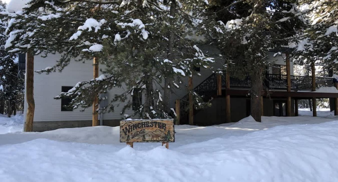 Locate the cabin easily with a sign of the cabin easily visible.