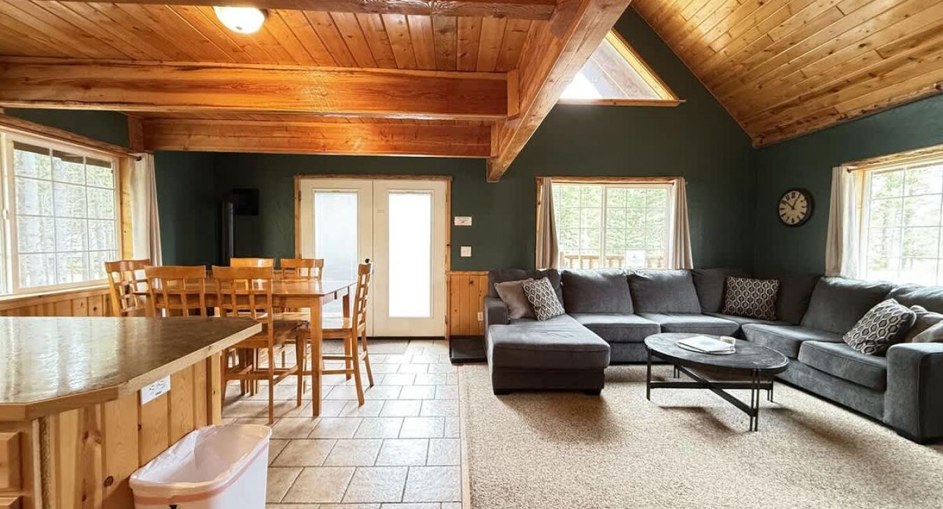 Living room with seating to enjoy everyone's company.