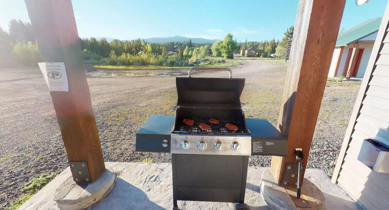 A barbecue available for all your grilling needs.