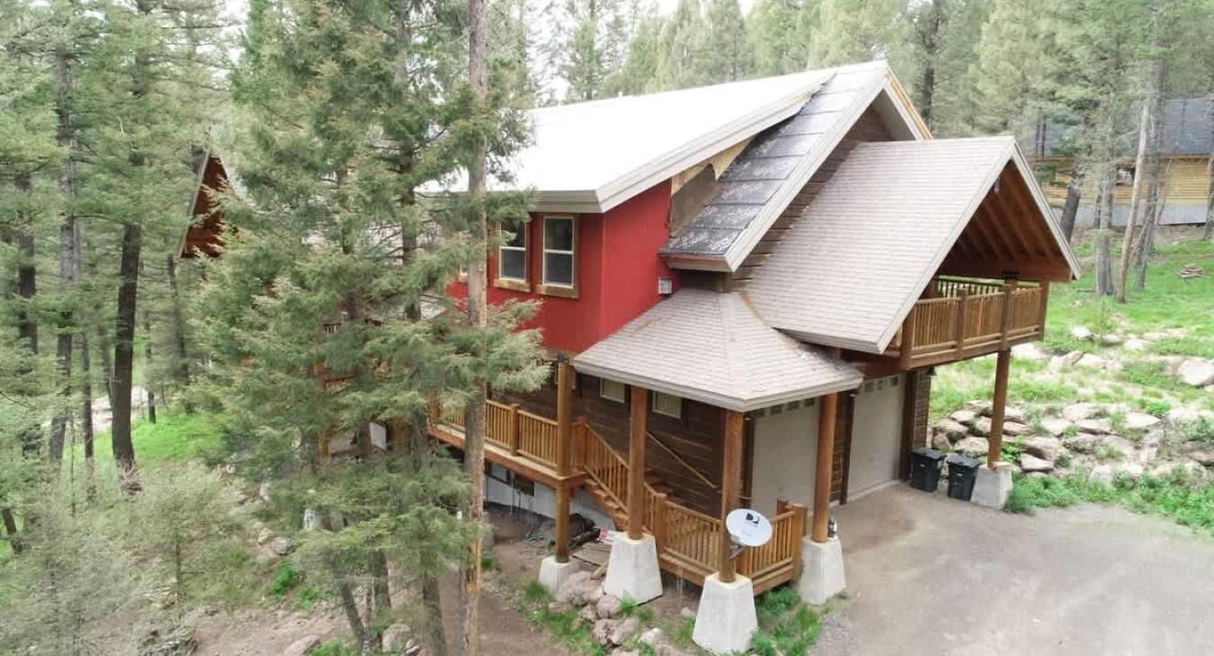 Legacy Lodge is nestled in the trees for the perfect getaway.