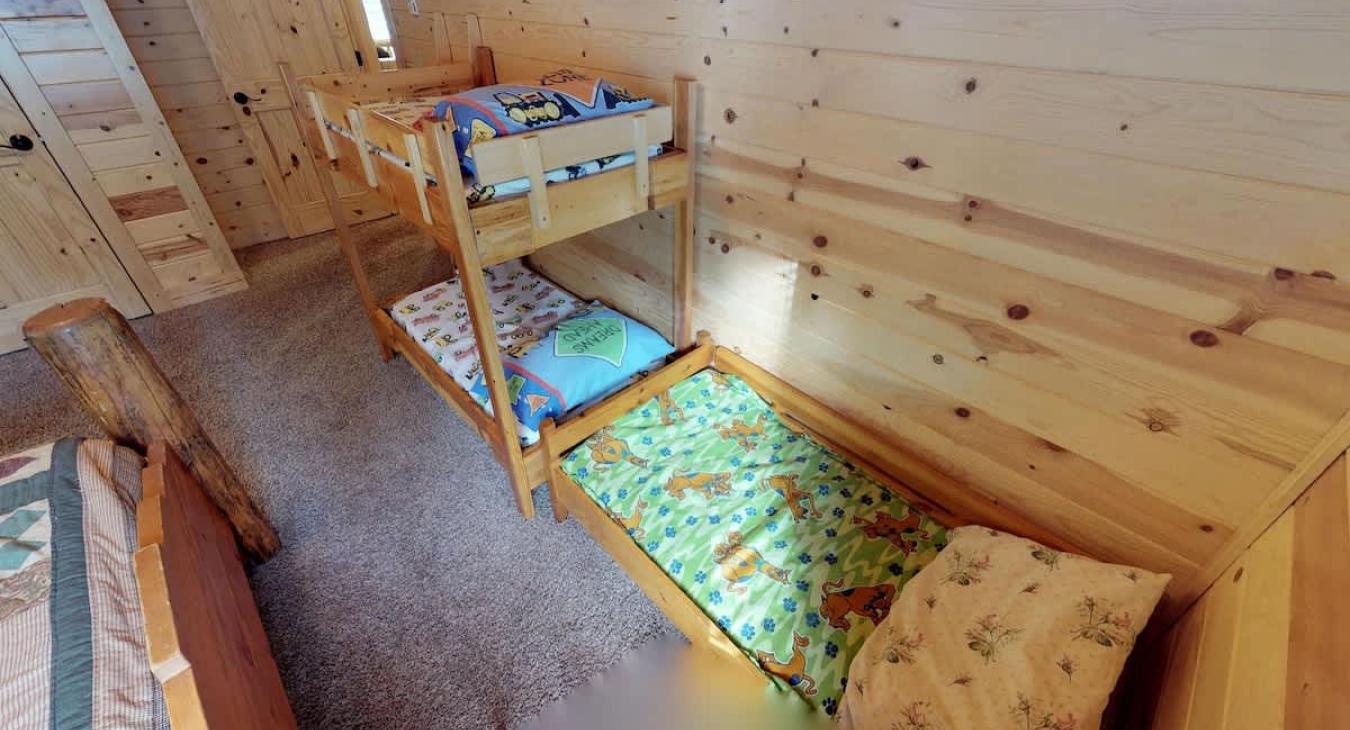 Toddler beds are meant for children ages 3 years and younger.