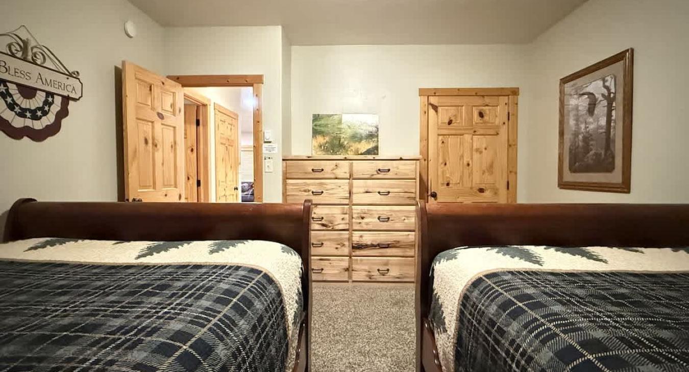 Spacious room perfect for up to 4 guests.
