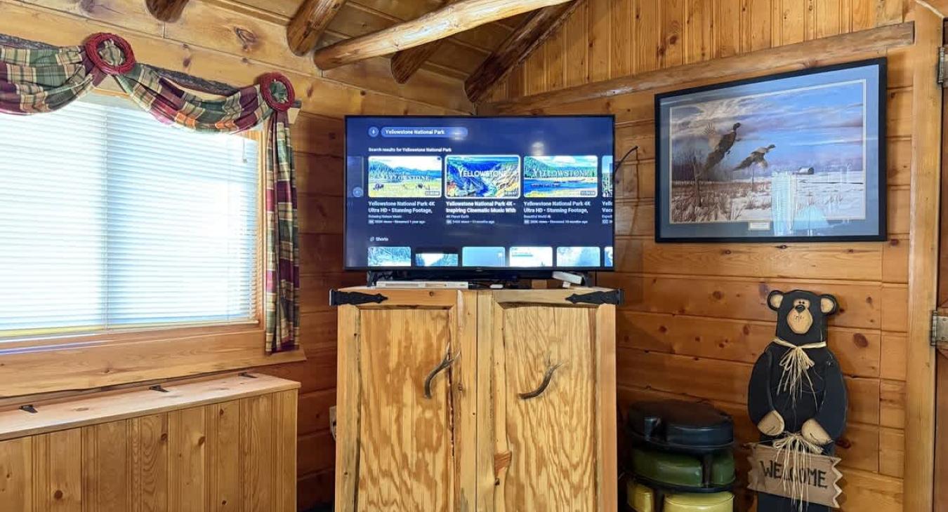 Living room smart tv.