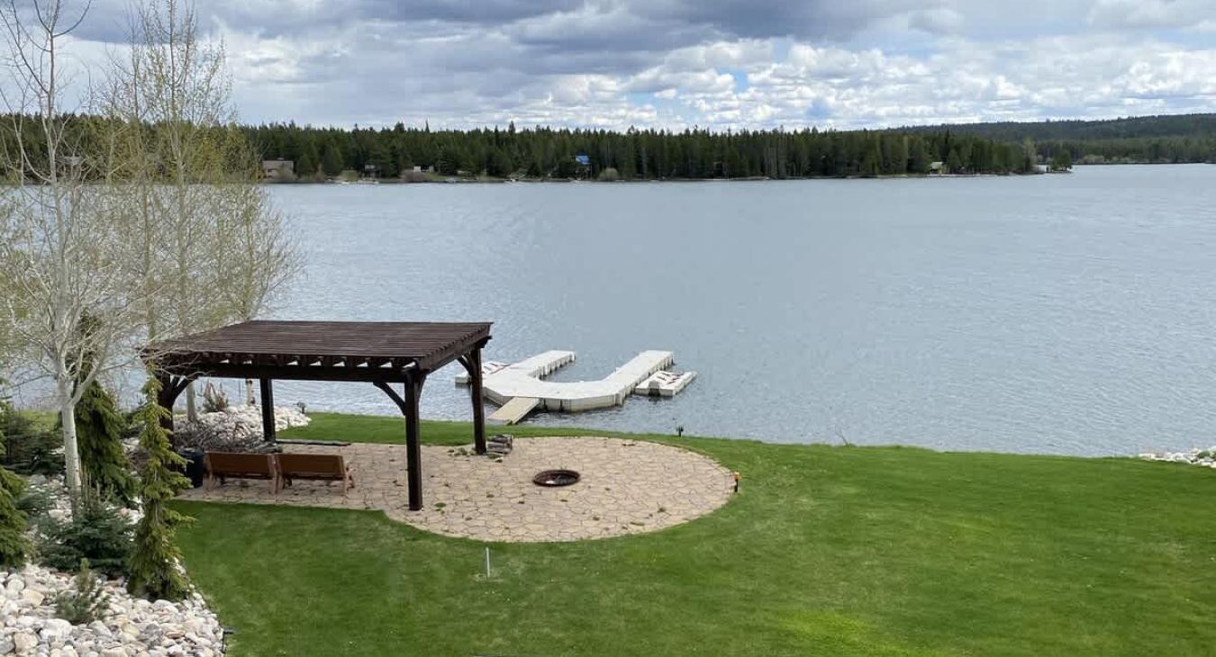 Located right on the water for beautiful views.