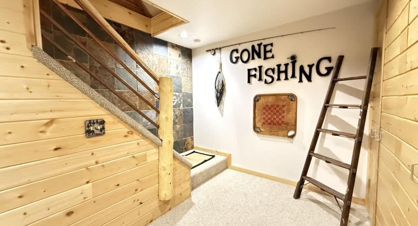 Basement stairs to main level.