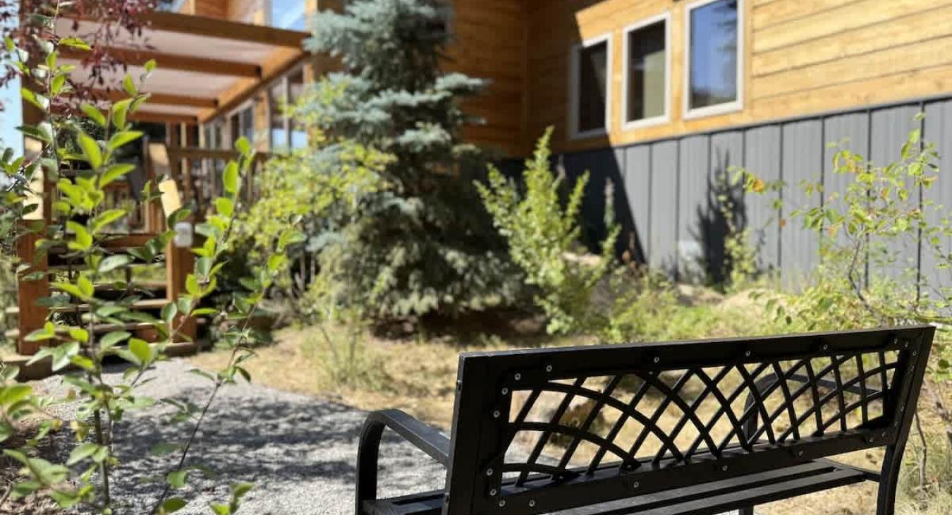 Outside space for you furry friend