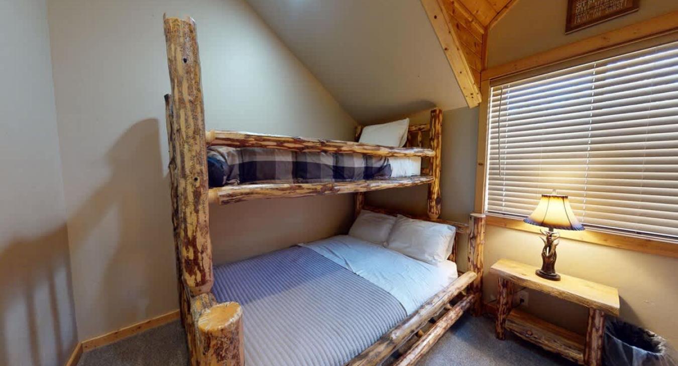 Upstairs bedroom #1.