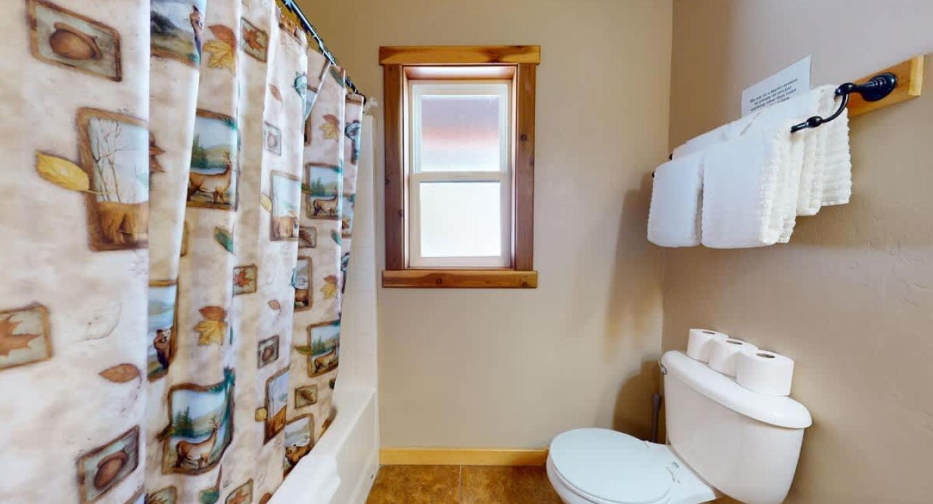 Toilet paper is also provided during your stay.