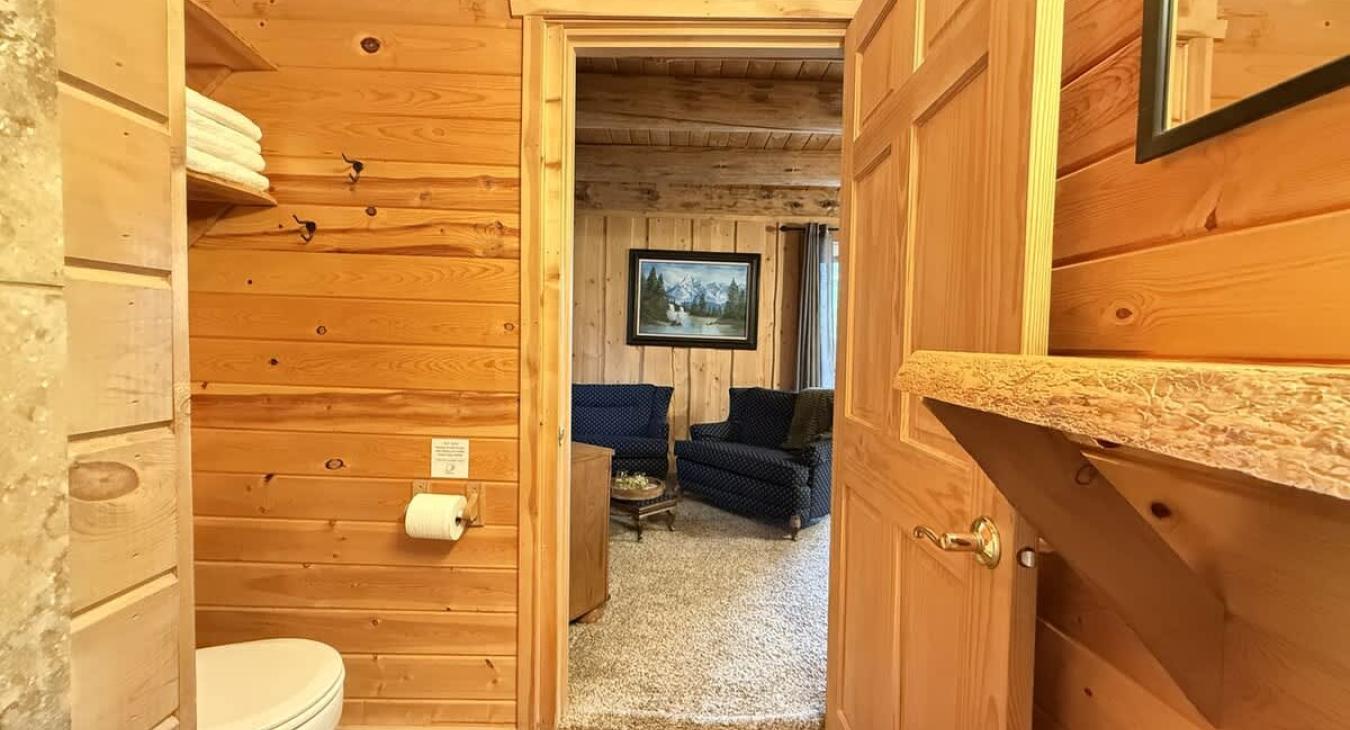 Another view of the master bathroom.