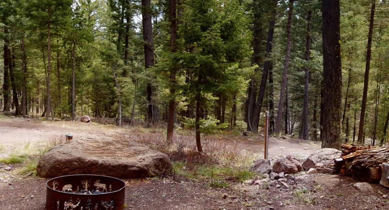 Enjoy some s'mores by the fire and take in the beautiful landscape.