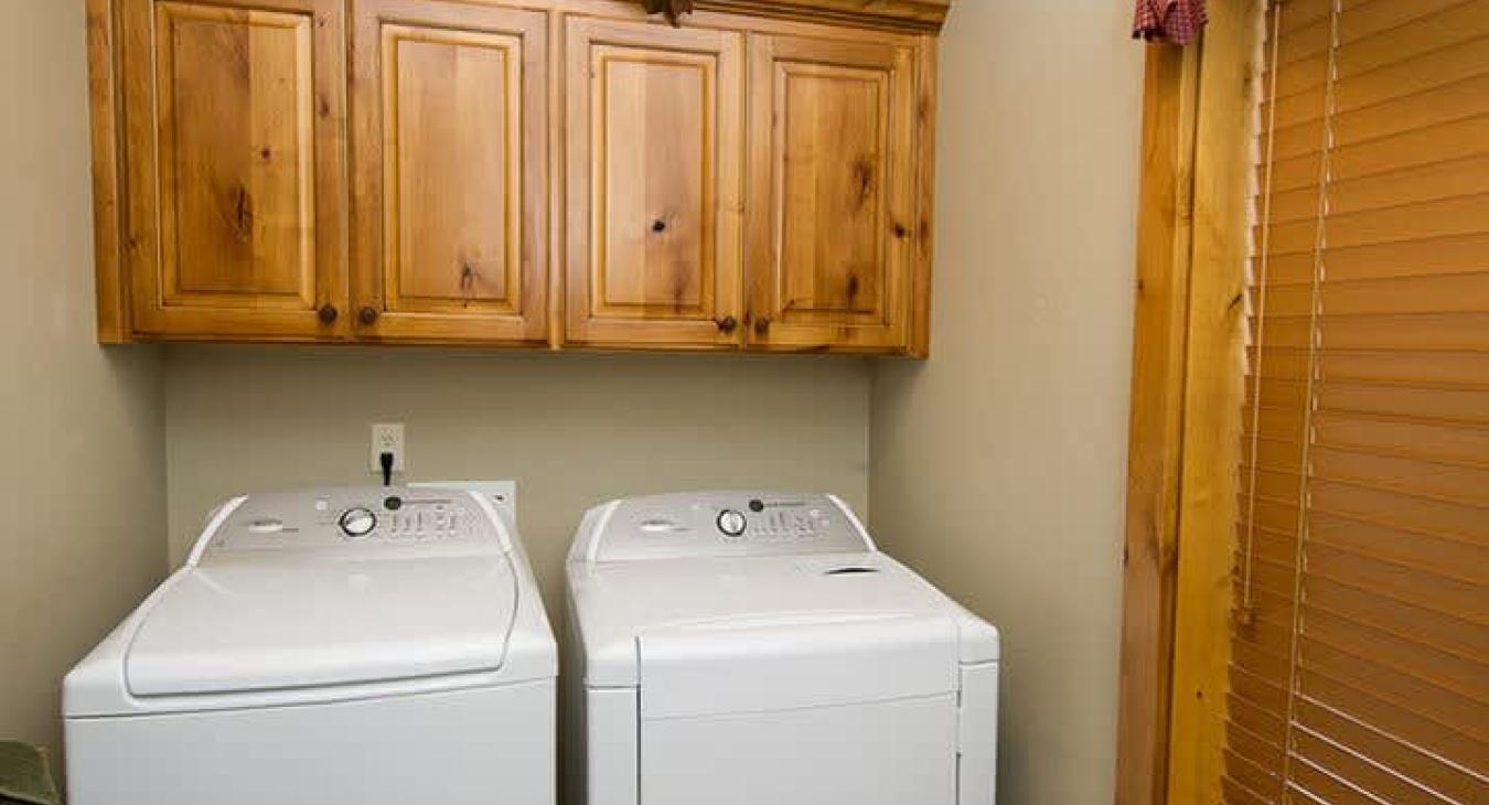 Main floor washer & dryer.