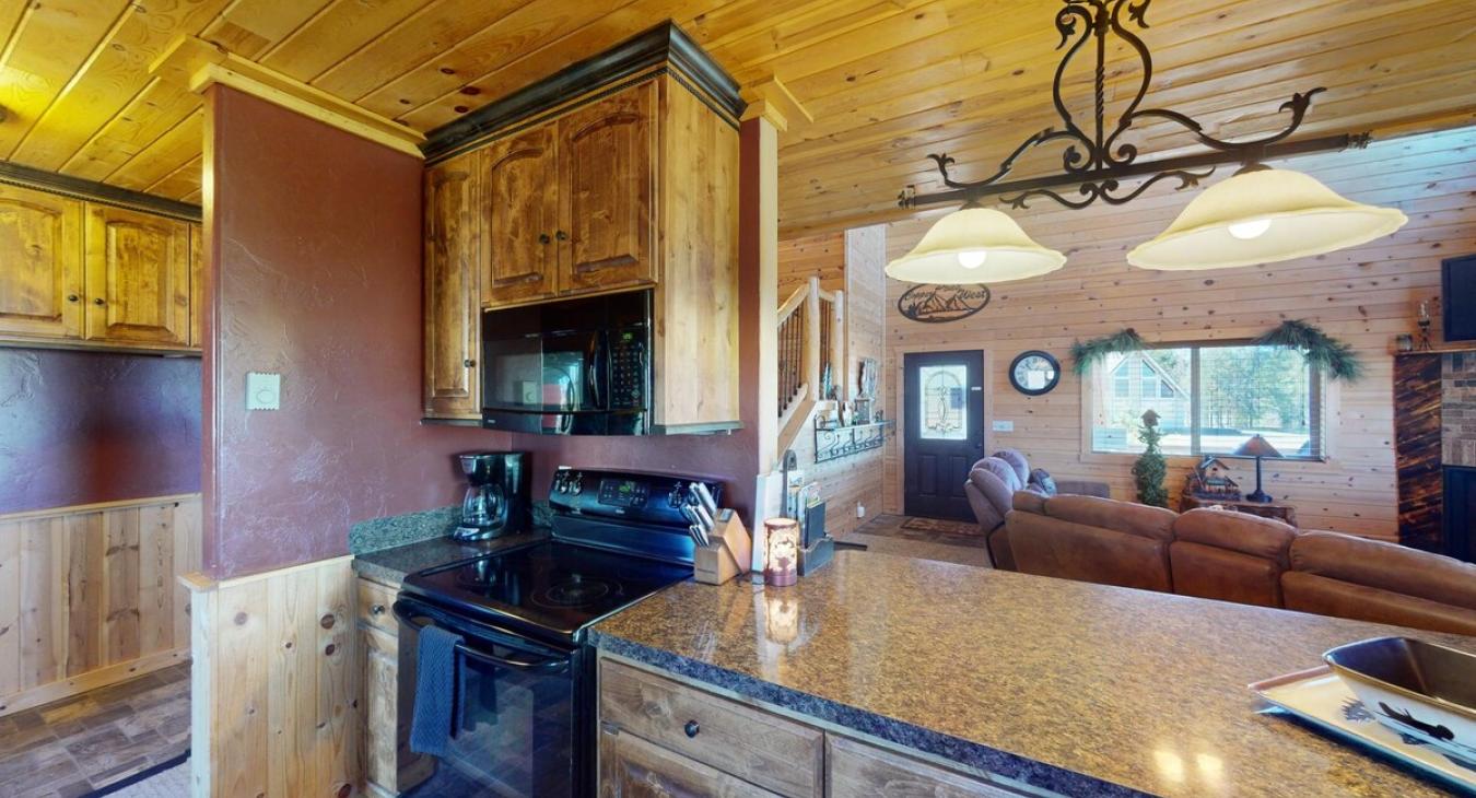 In the kitchen a coffee machine is located for you during your stay.