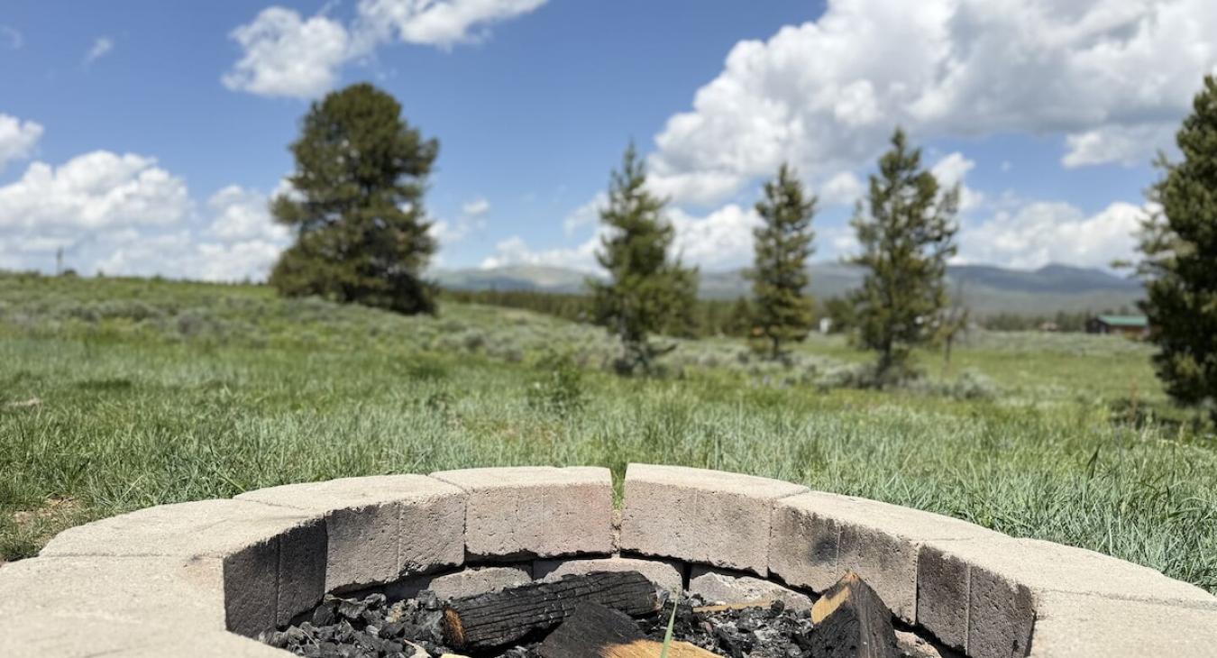 Relax by the firepit