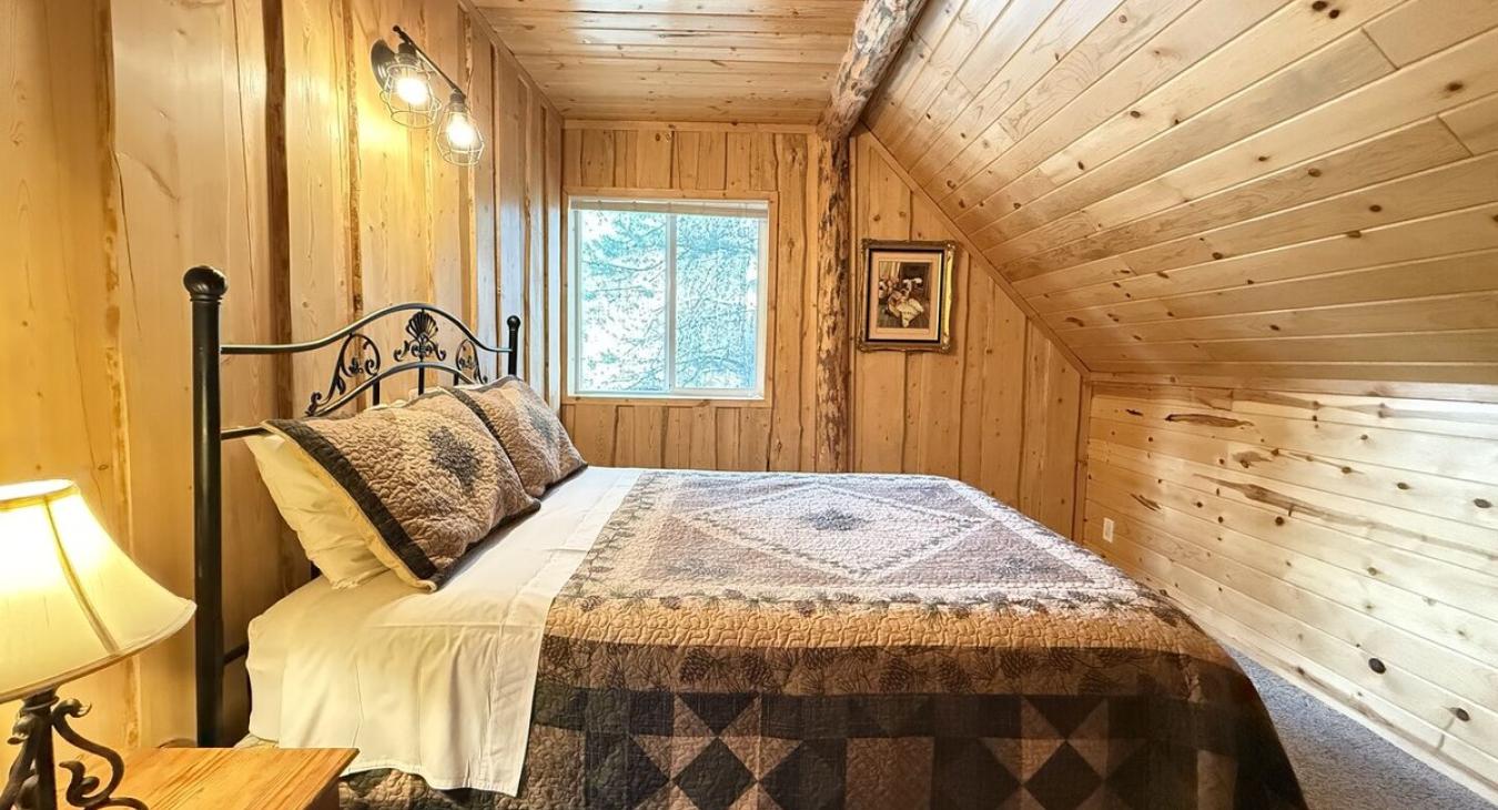 Bedroom #3 with a Queen size bed.