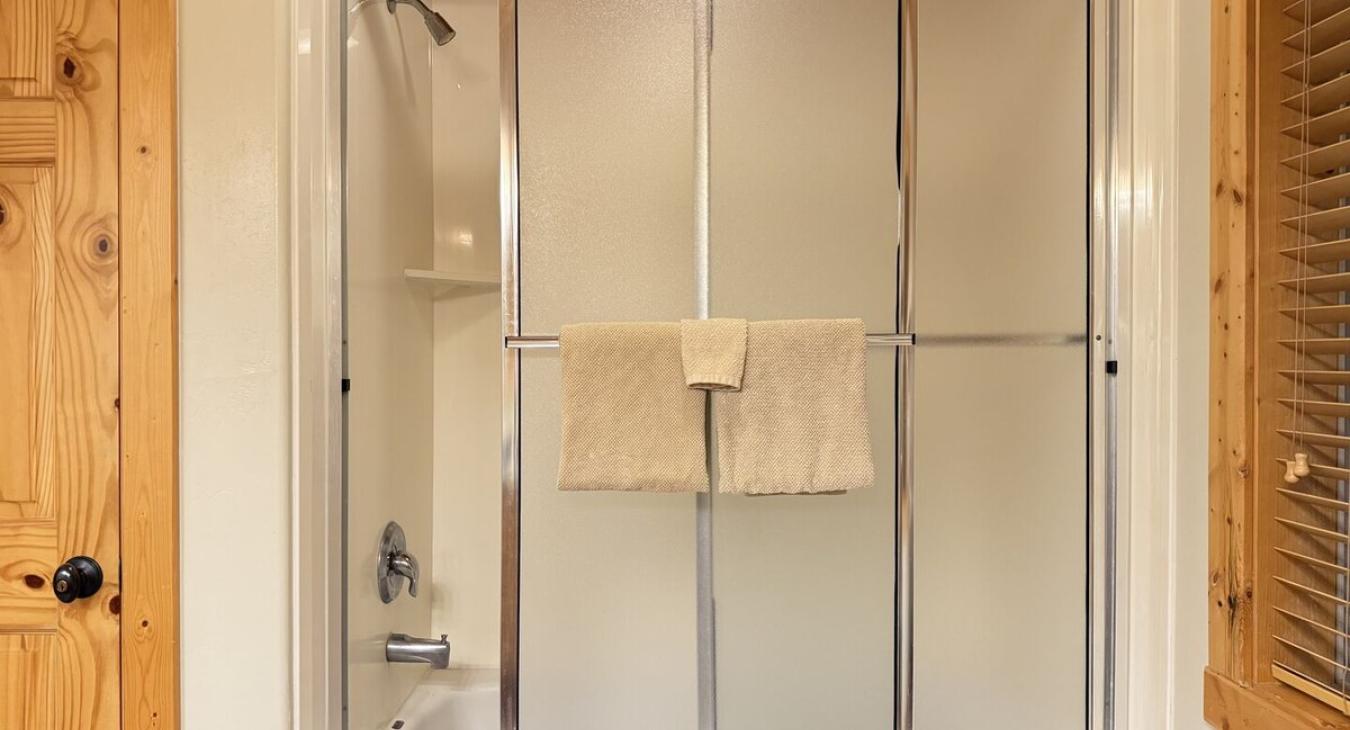 Fresh clean towels are provided for everyone.