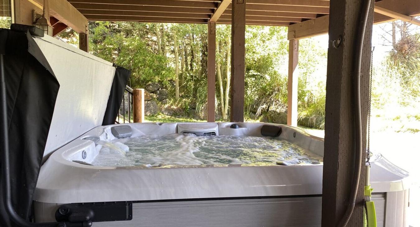 Hot tub available for your use during your stay.