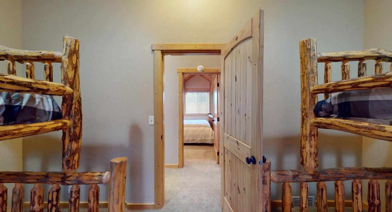 Access to upstairs bedroom #2 across the hall.