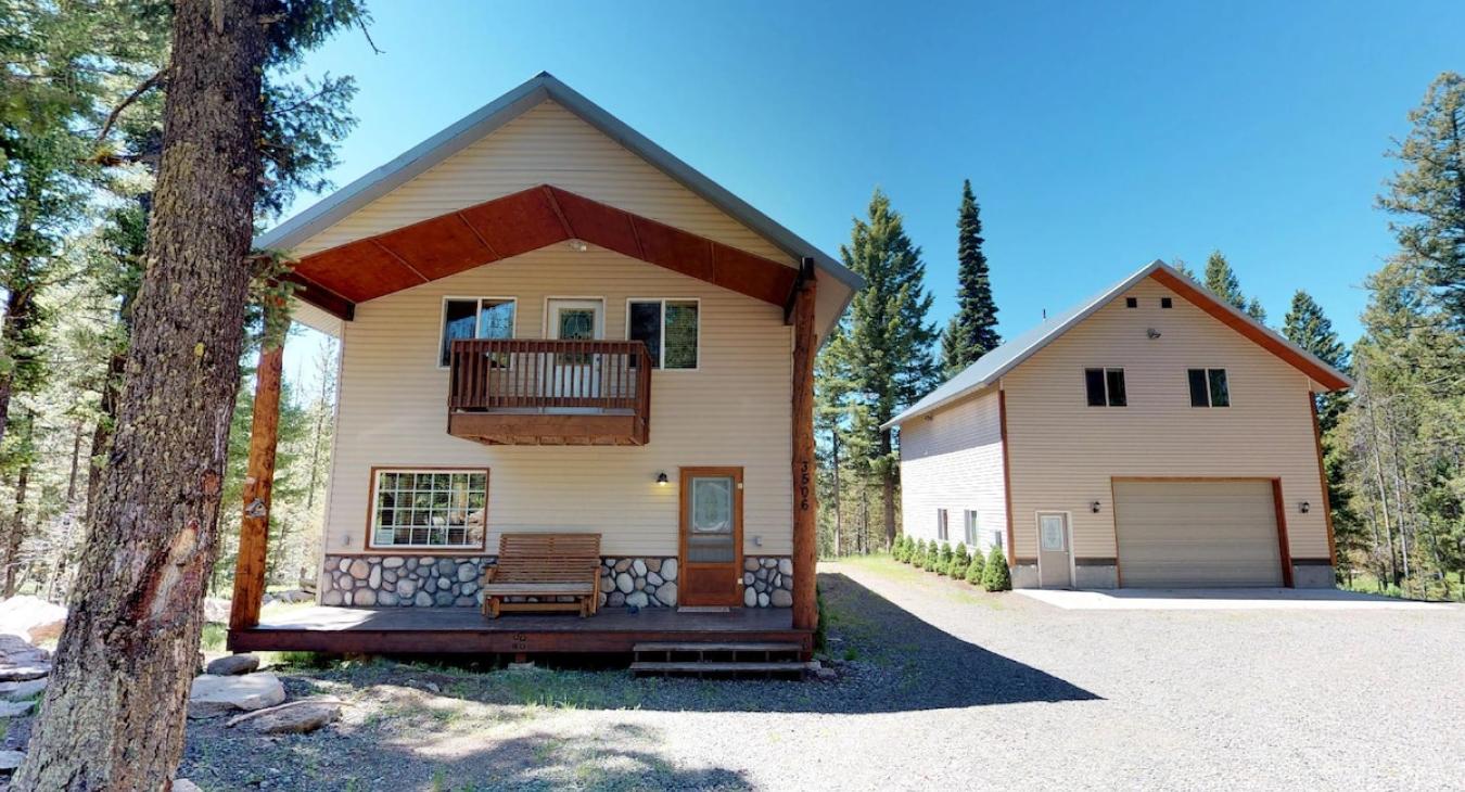 Enjoy the outdoors on our front deck.