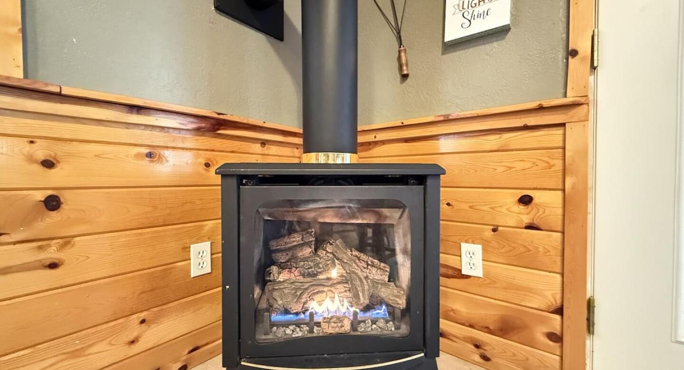 gas fireplace