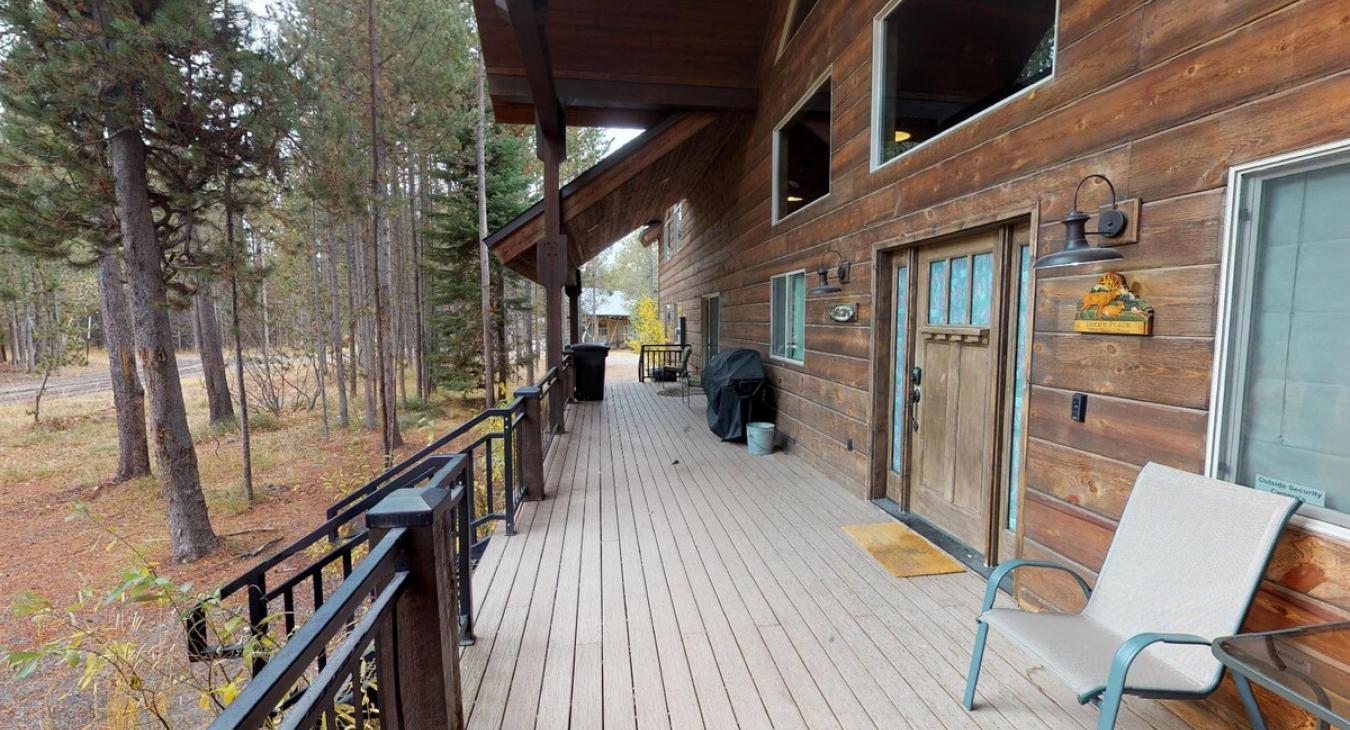A grill is provided outside for a perfect barbeque meal during your stay.