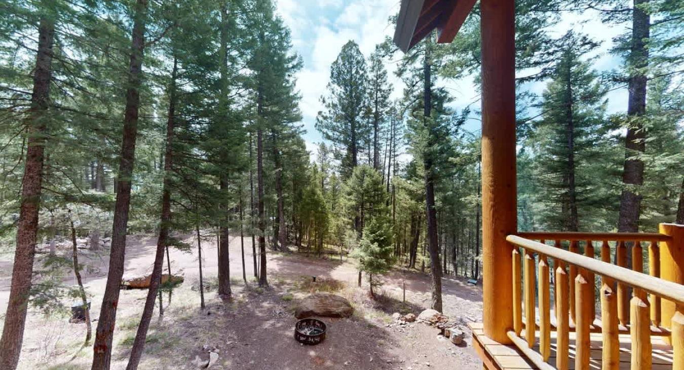 A firepit is located outside, just bring your own wood.