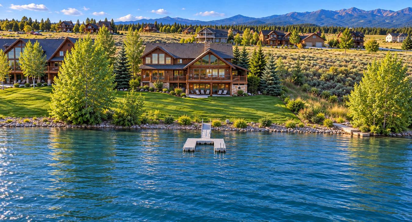 Located right on the water.