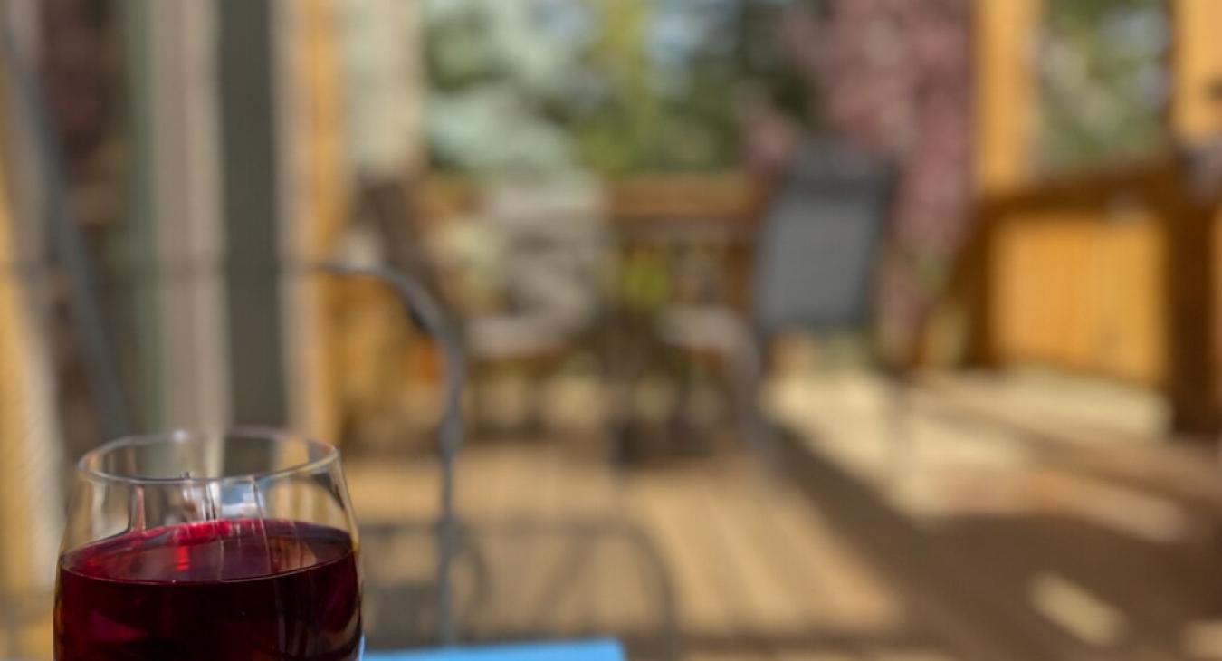 relax on the porch