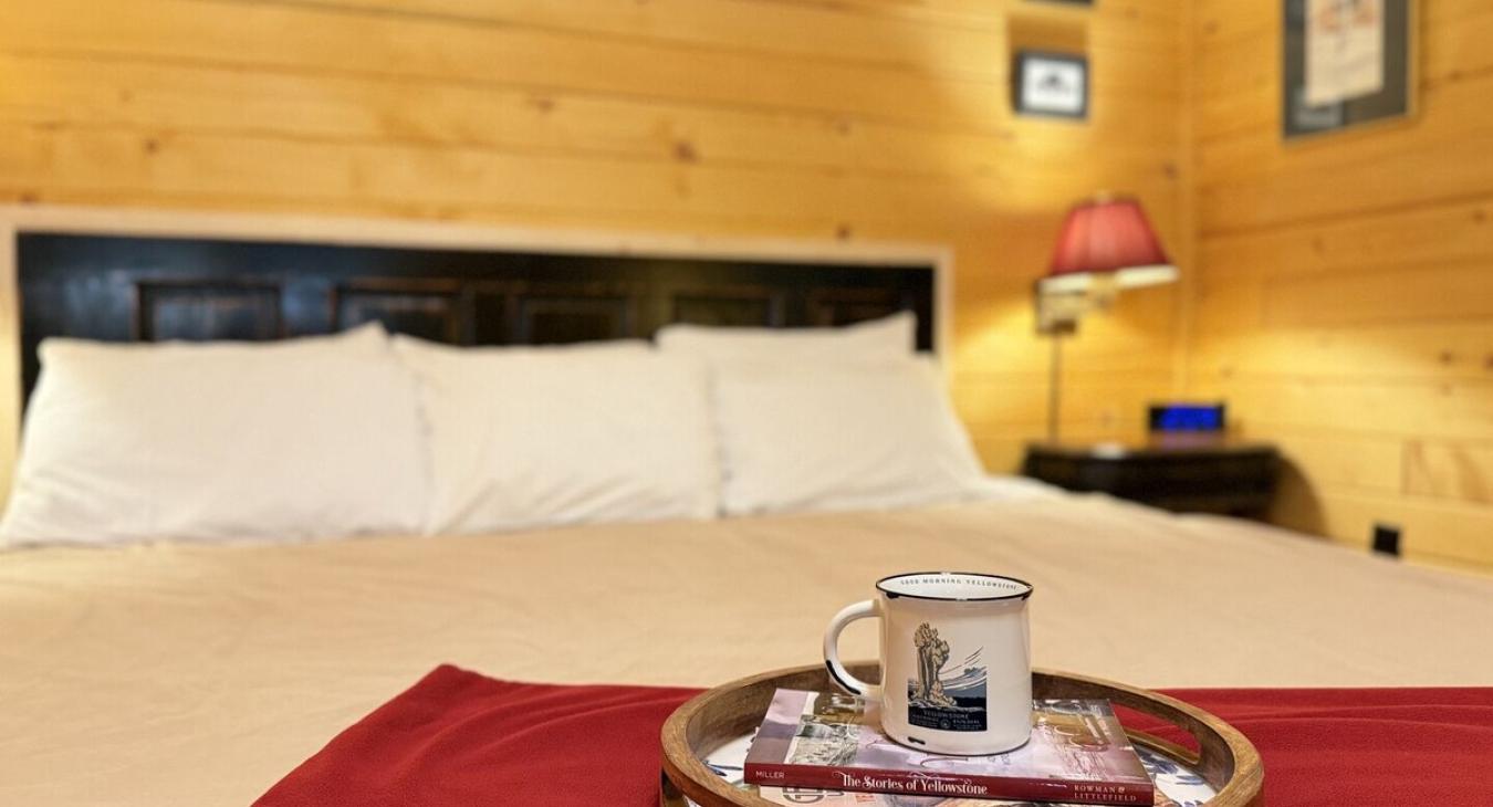Relax in one of the king size beds.