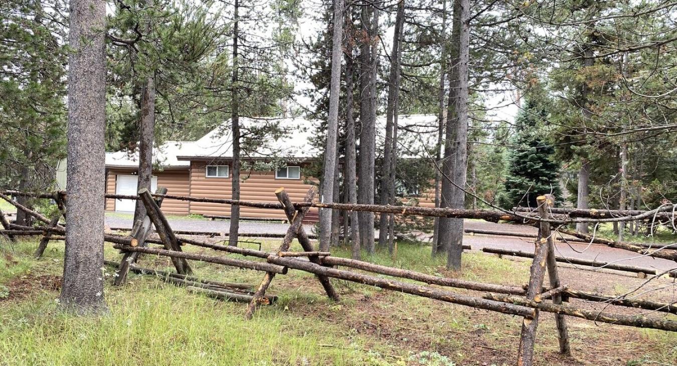 Enjoy the scenery around you at Black Bear Bungalow.