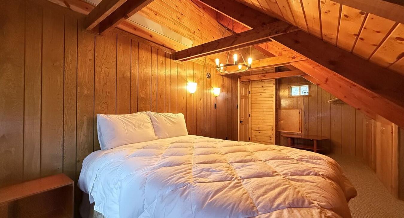 Bedroom #2 with a Queen size bed.