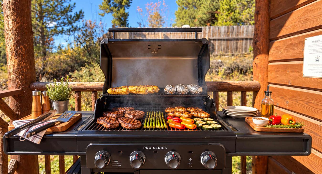 Grill up a delicious meal.