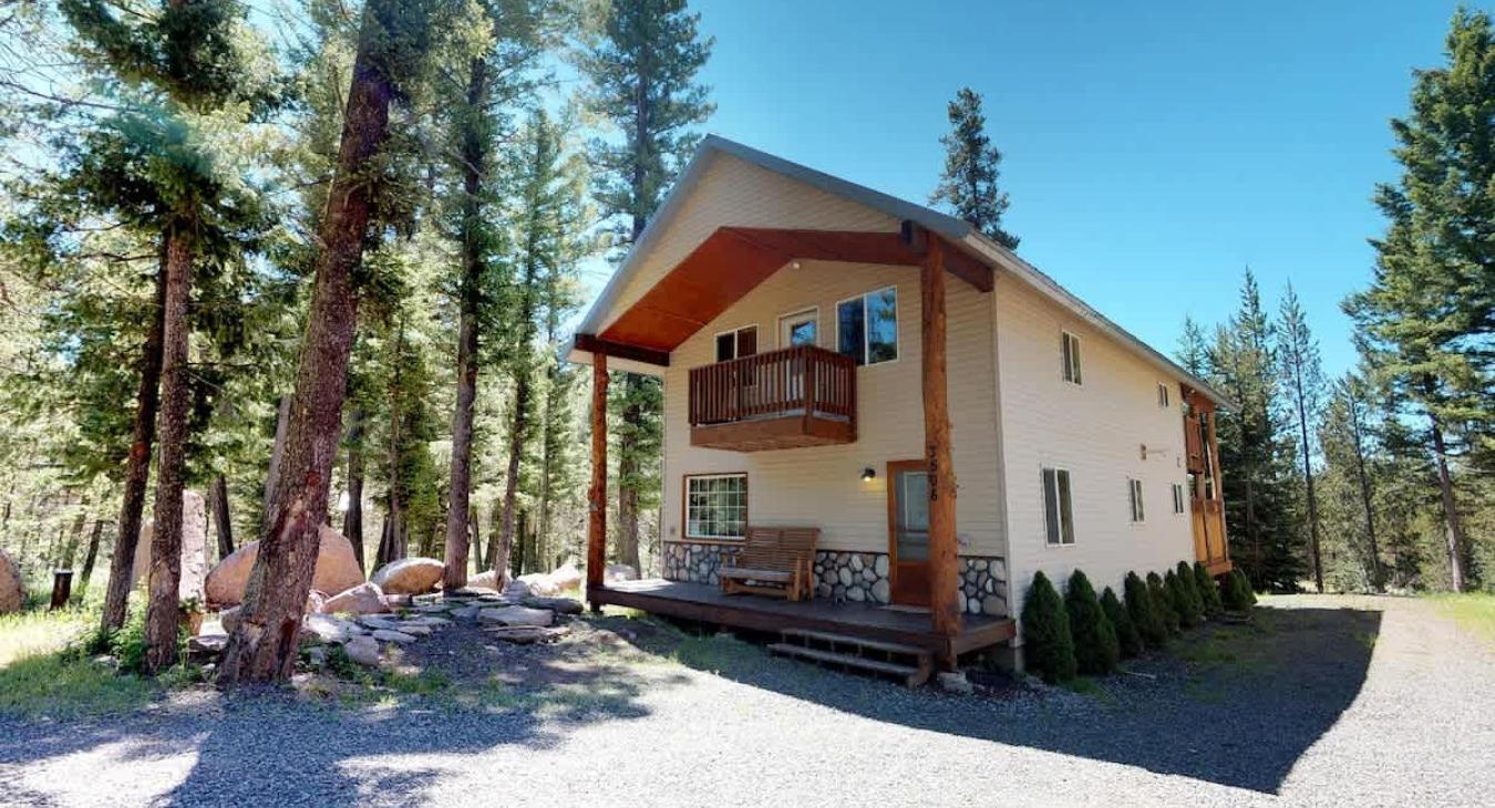 The forest is so peaceful.