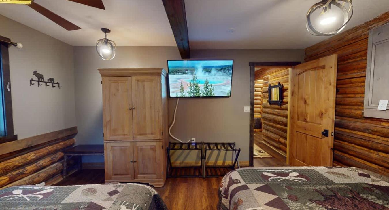 Perfect bedroom for 4 people.