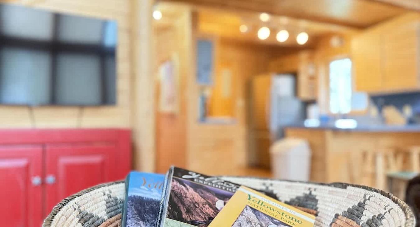 Yellowstone reading material.