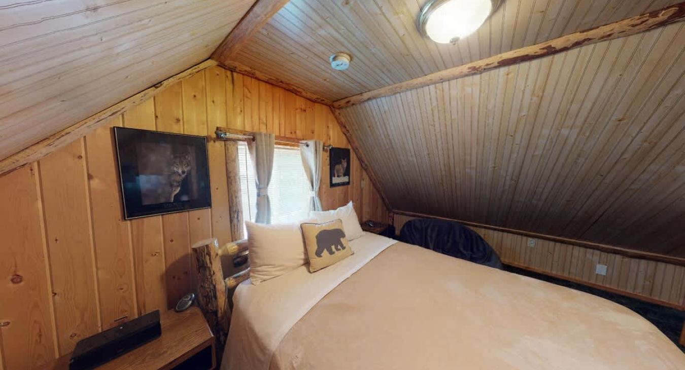 Bedroom #3 with a Double bed.