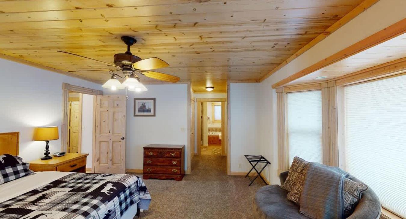 Lots of open space with an ensuite bathroom.