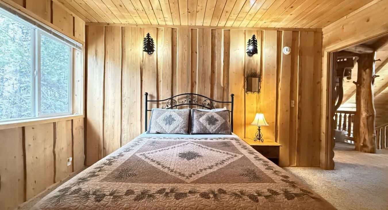 Bedroom #2 with a Queen size bed.