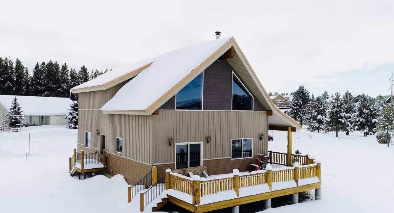 Copper Pond is beautiful in the winter.