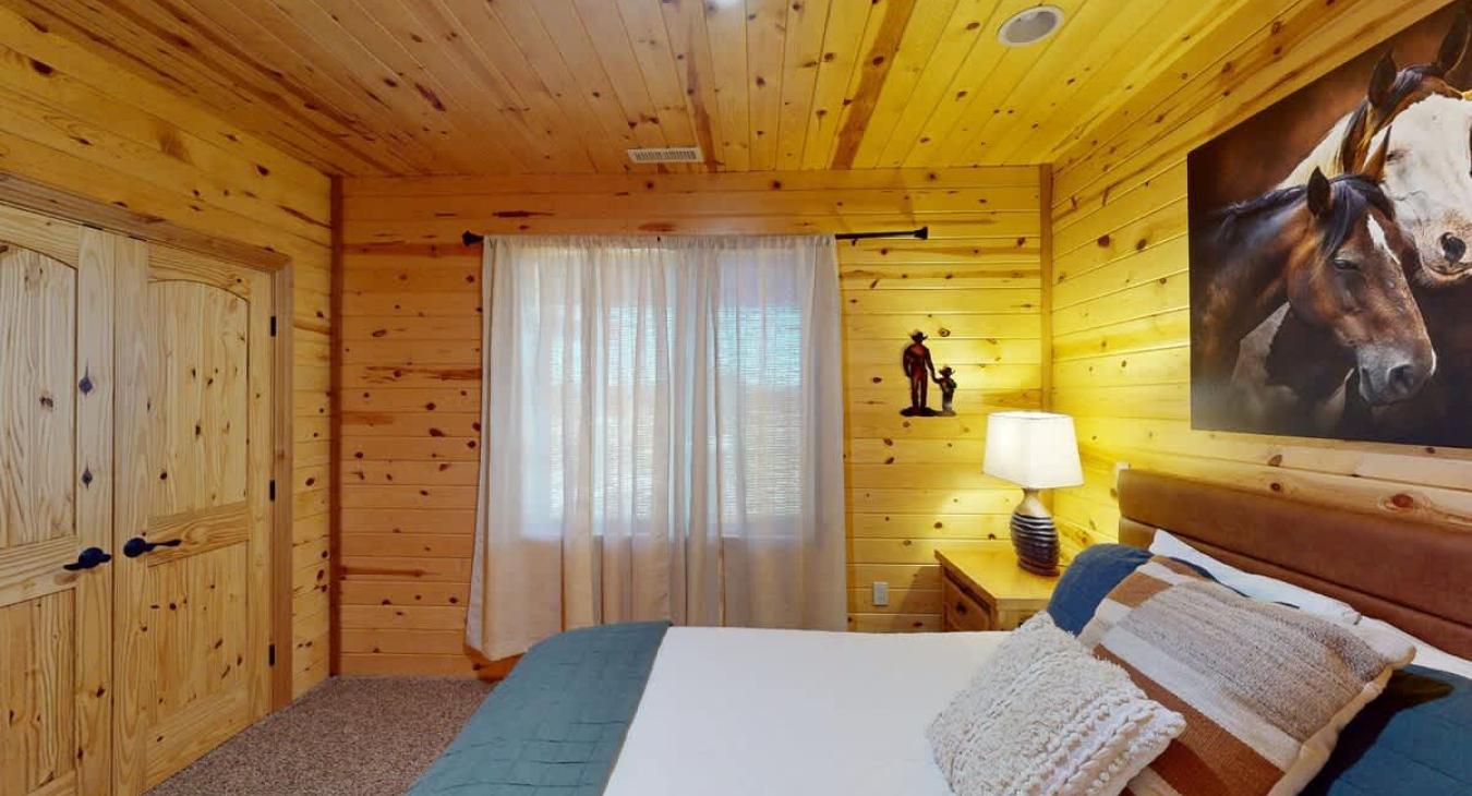 A window is located in this room to enjoy the beautiful light and landscape outside.