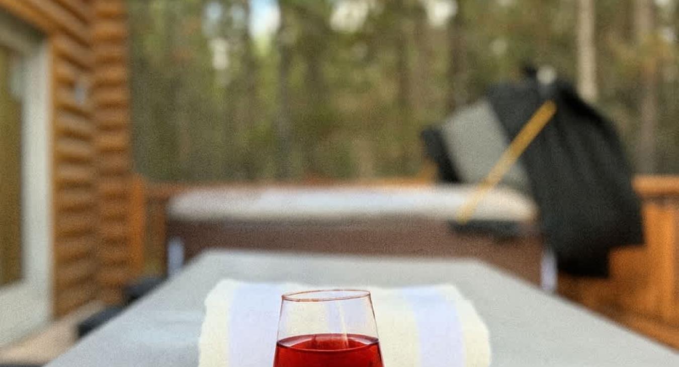 Picnic tables to spend time outside enjoying the nature surrounding you.