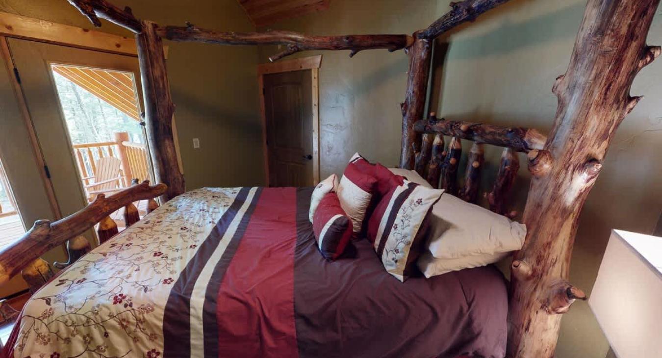 Bedroom #2 with a Queen bed.