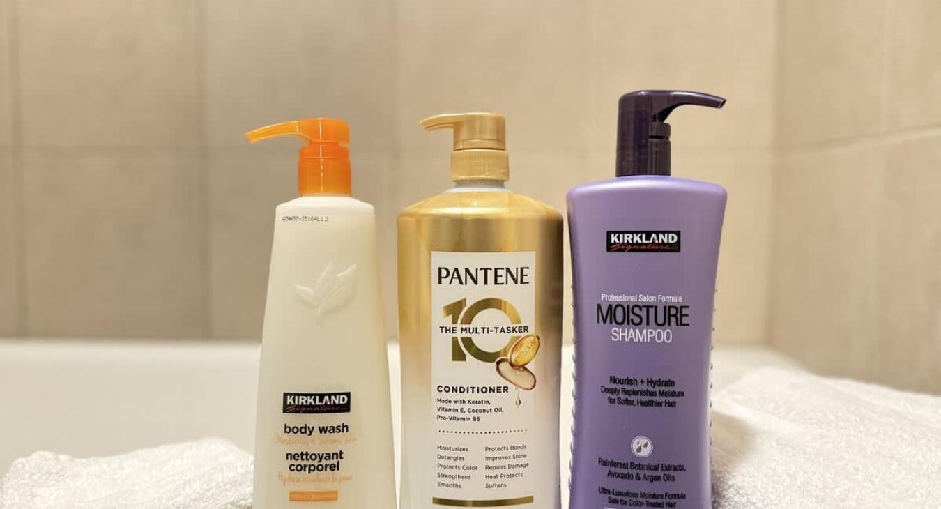 Shampoo, Conditioner and body wash provided for your stay.