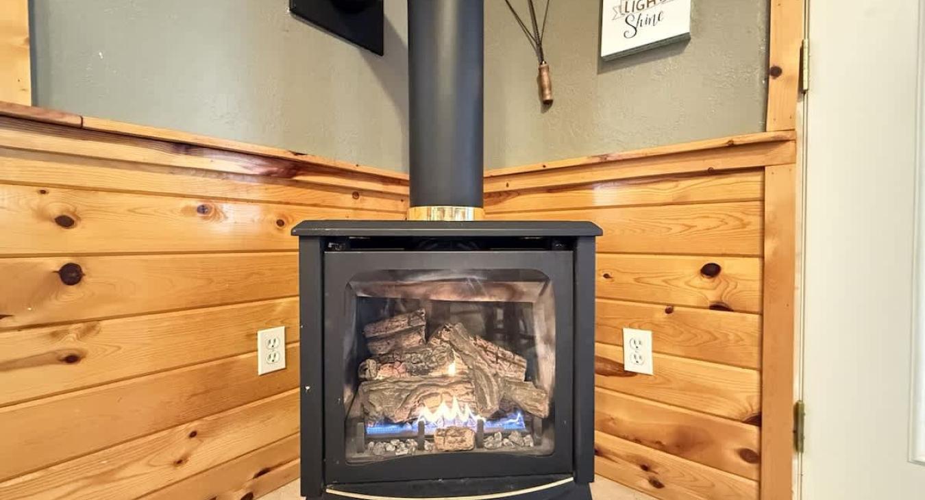 gas fireplace